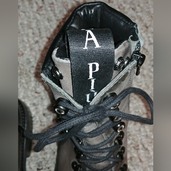 Donna Piu ombre leather booties - Picture 6 of 11